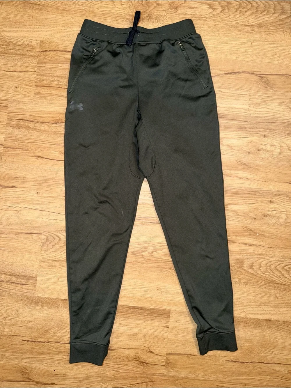 Under Armour Kids Olive Green Jogger Pants